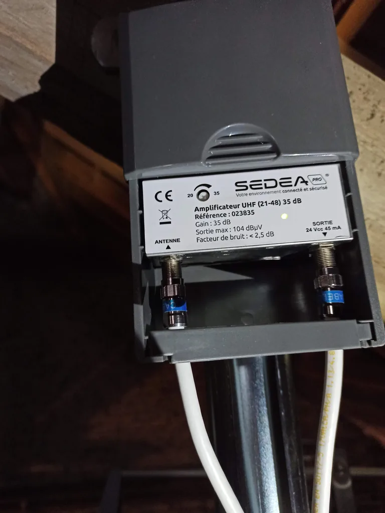 Antenne satellite a Amancey - Electri-Secure