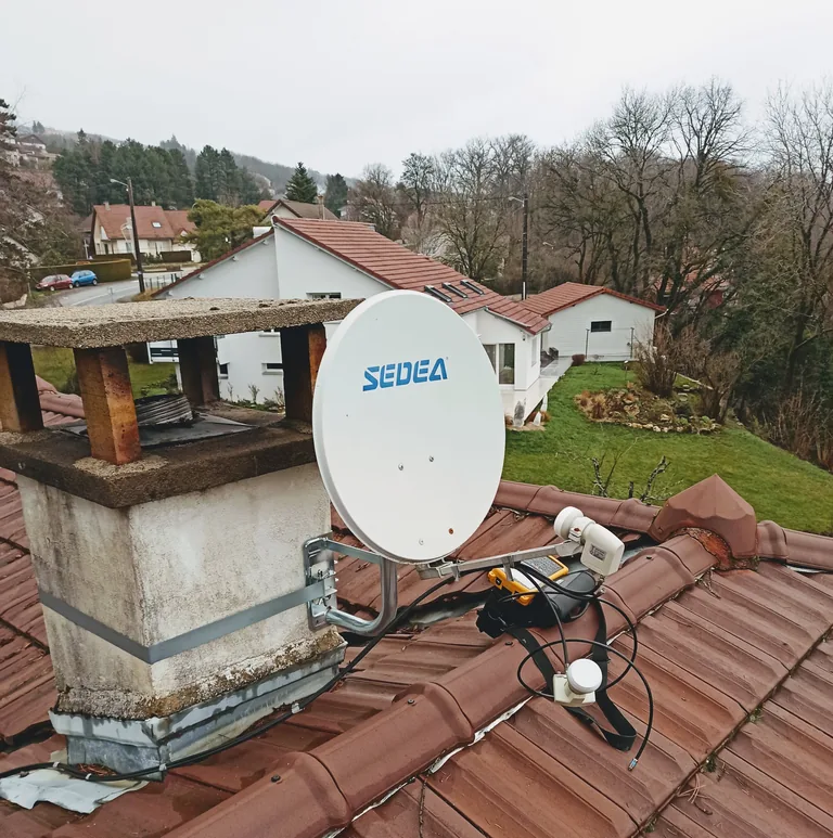 Antenne satellite a Baume-les-Dames - Electri-Secure